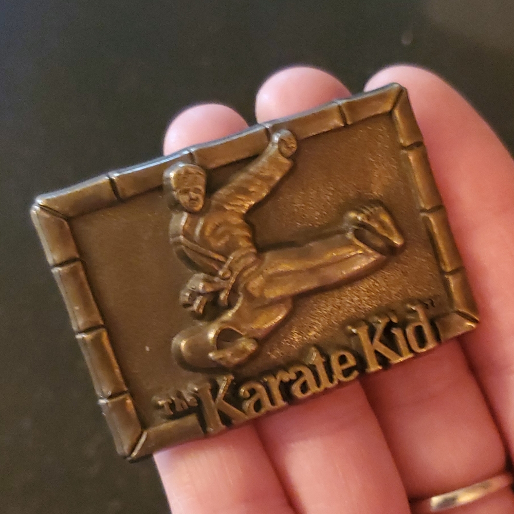 Karate Kid Belt Buckle